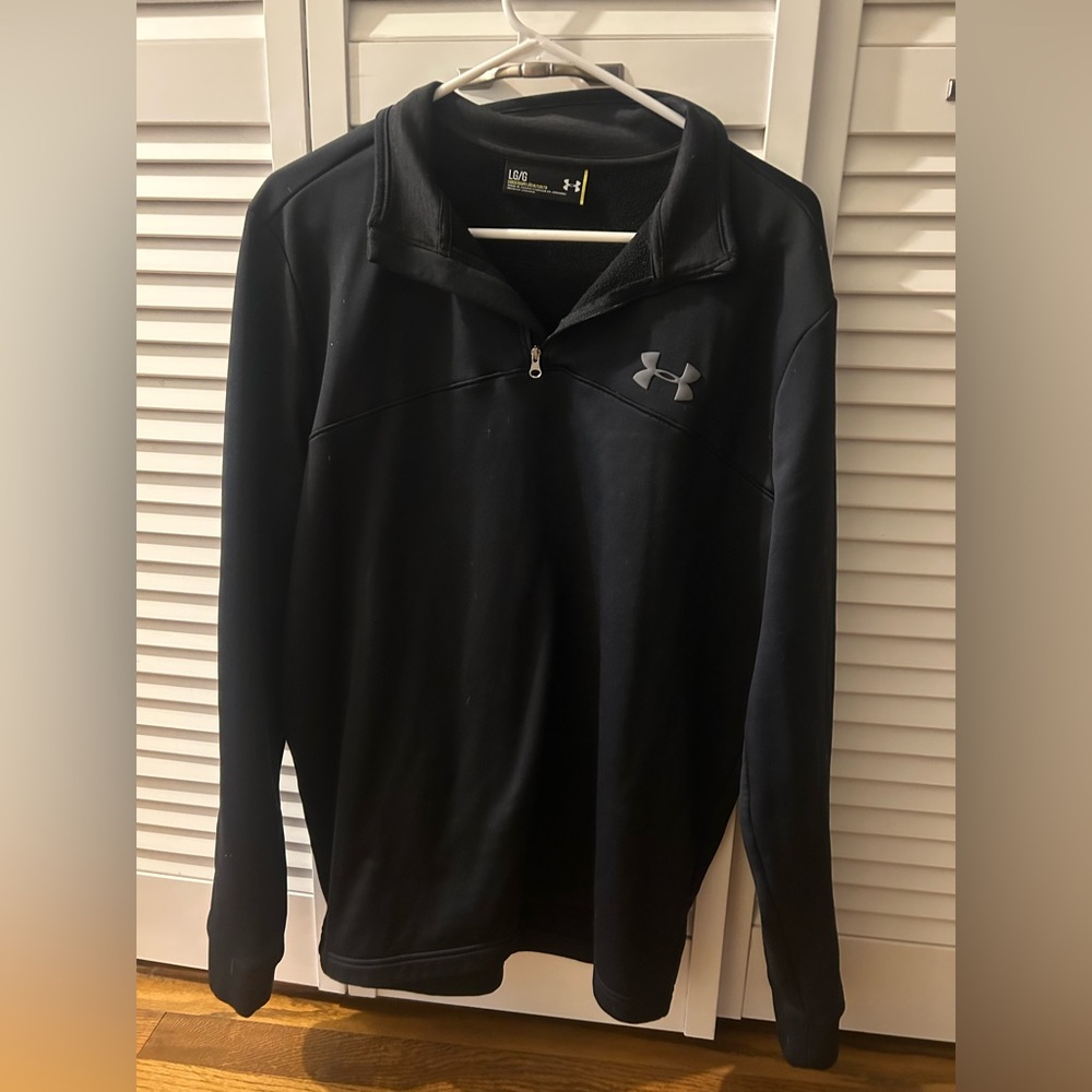 Under Armour Black Quarter-Zip Pullover